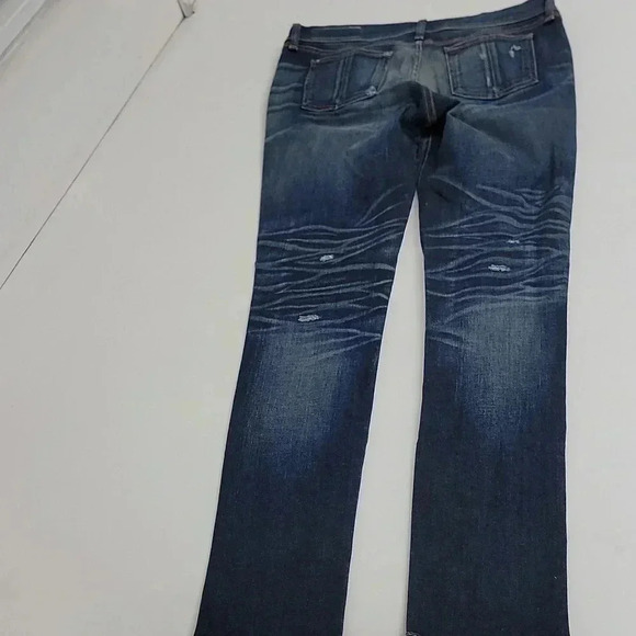 RAG & BONE "THE CATE MID-RISE SKINNY" Destroyed Jeans In "SHEFFIELD" - Picture 10 of 12